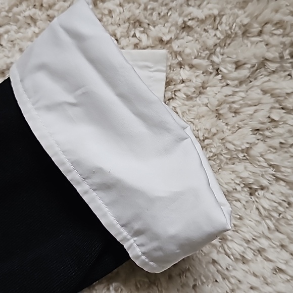 NWT Ralph Lauren Crepe Layered Dress size XXL. Black and White - Picture 7 of 8